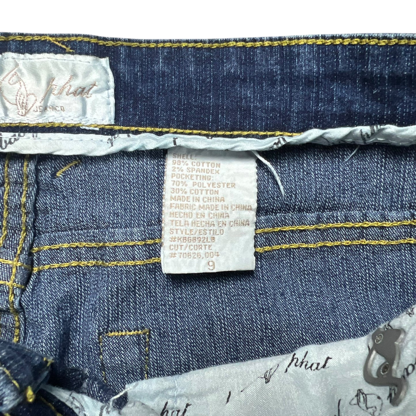 Baby Phat Faded Blue Capri Jeans - 30”