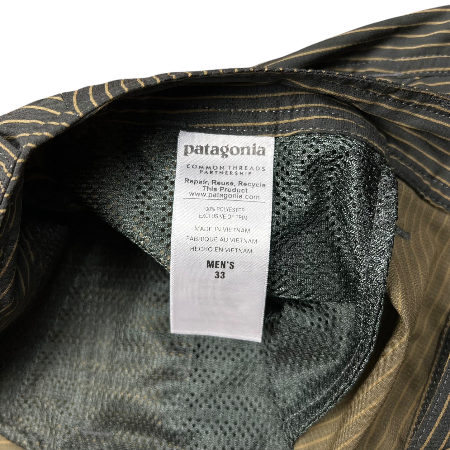Patagonia Common Threads Stripped Shorts - 32"