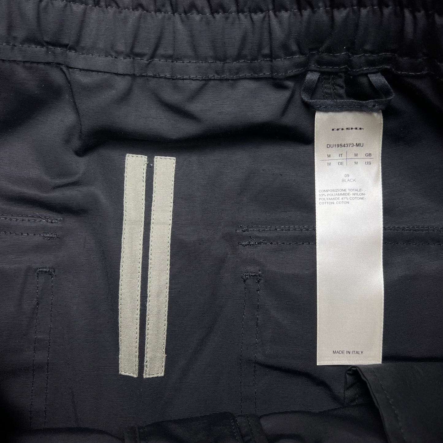 Rick Owens DRKSHDW Cropped Drawstring Pants - M