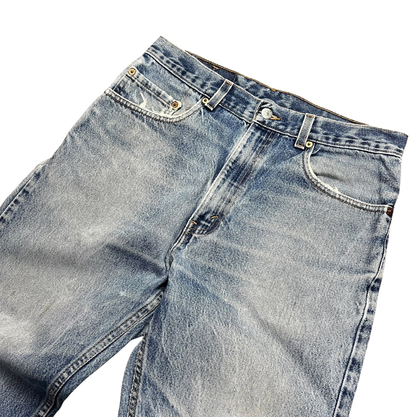 Levi’s 505 Faded & Distressed Light Wash Jeans - 30”