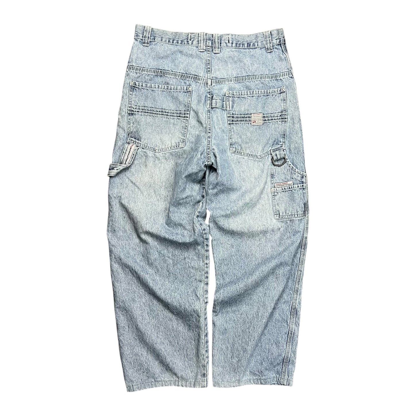 Paco Jean Company Faded Baggy Jeans -32"