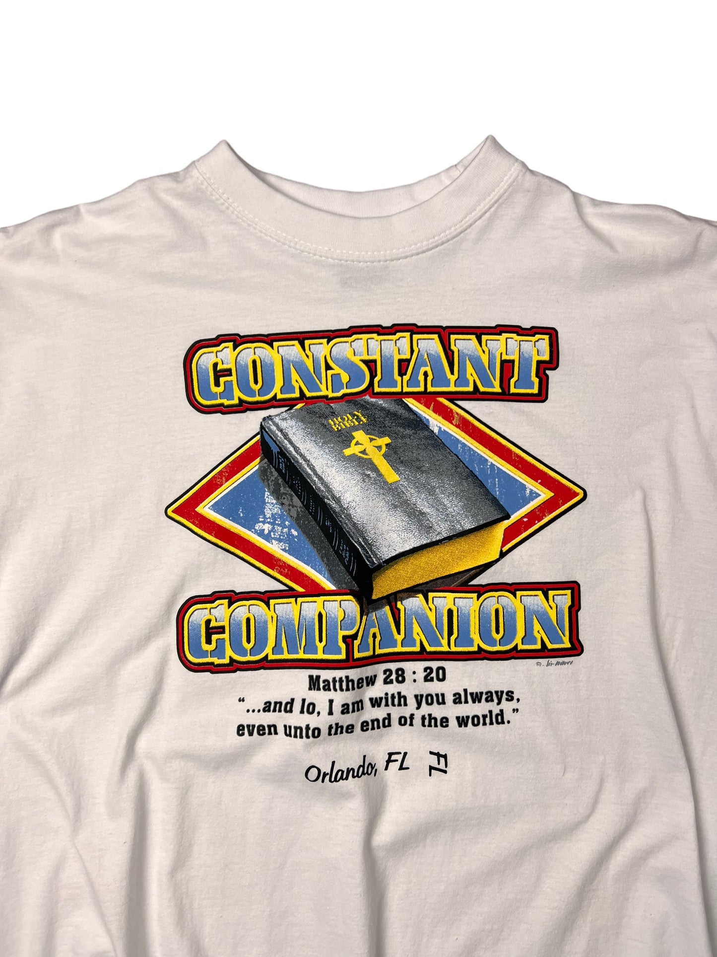 “Constant companion” Jesus T-shirt - XL