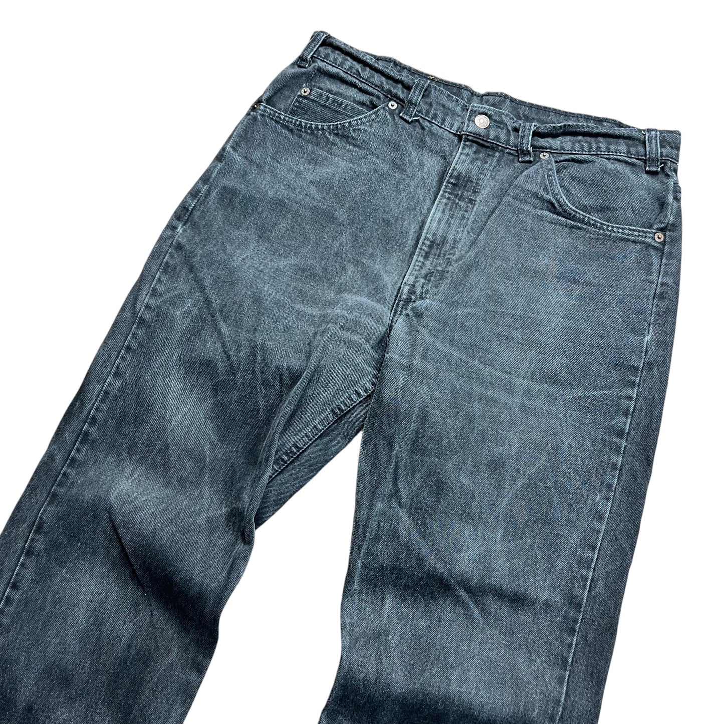 Levi’s Faded Black Orange Tab Jeans - 34”