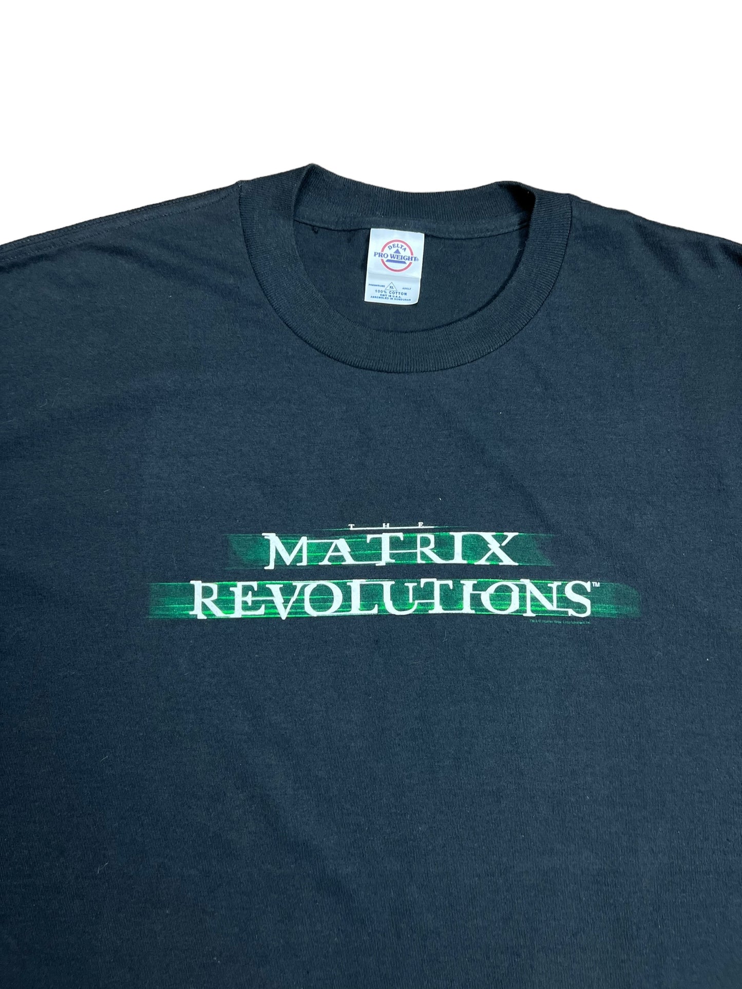 2003 Matrix Revolutions Movie T-shirt - XL
