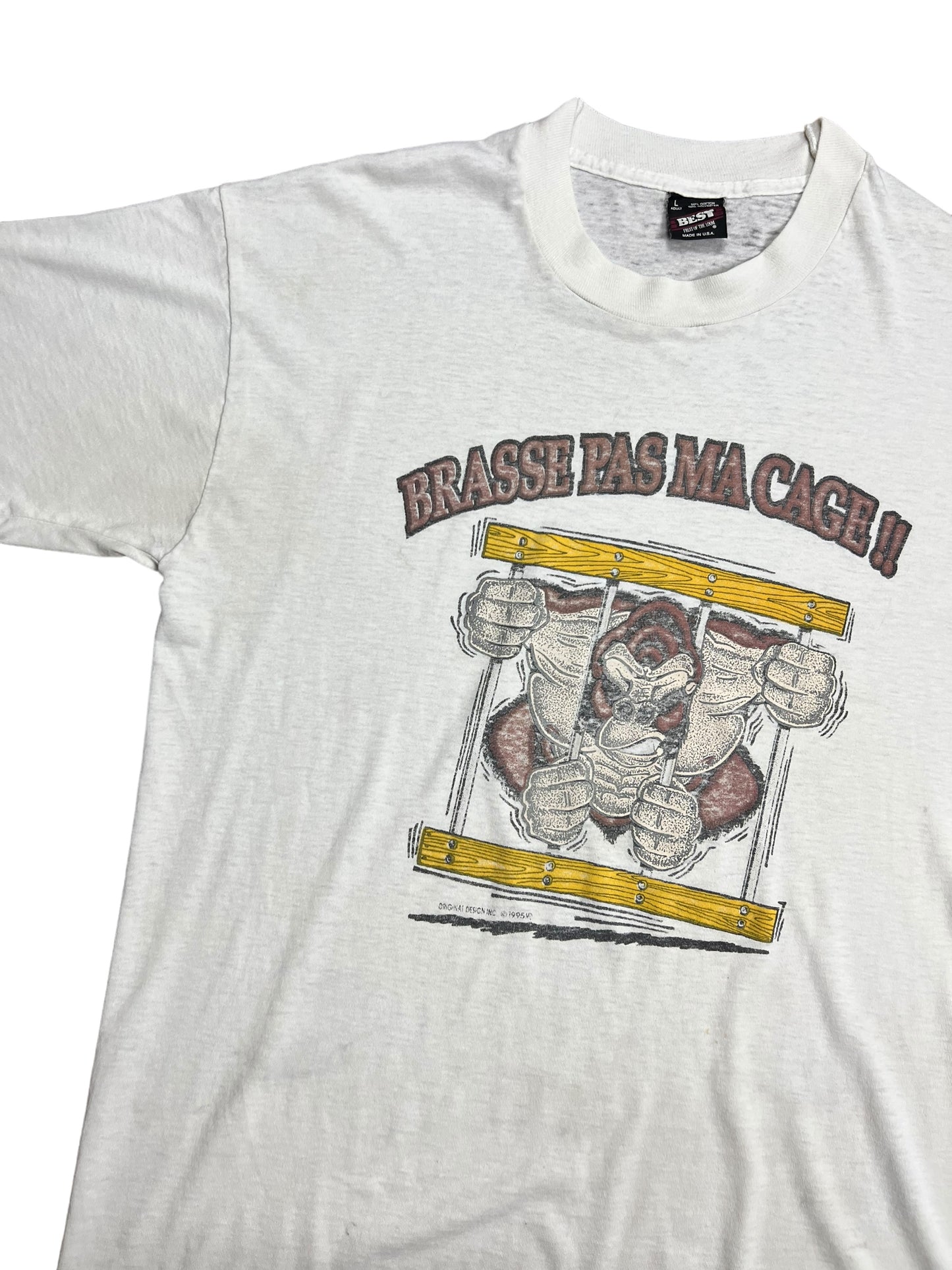 1995 “Don’t Rock My Cage” French T-shirt - L