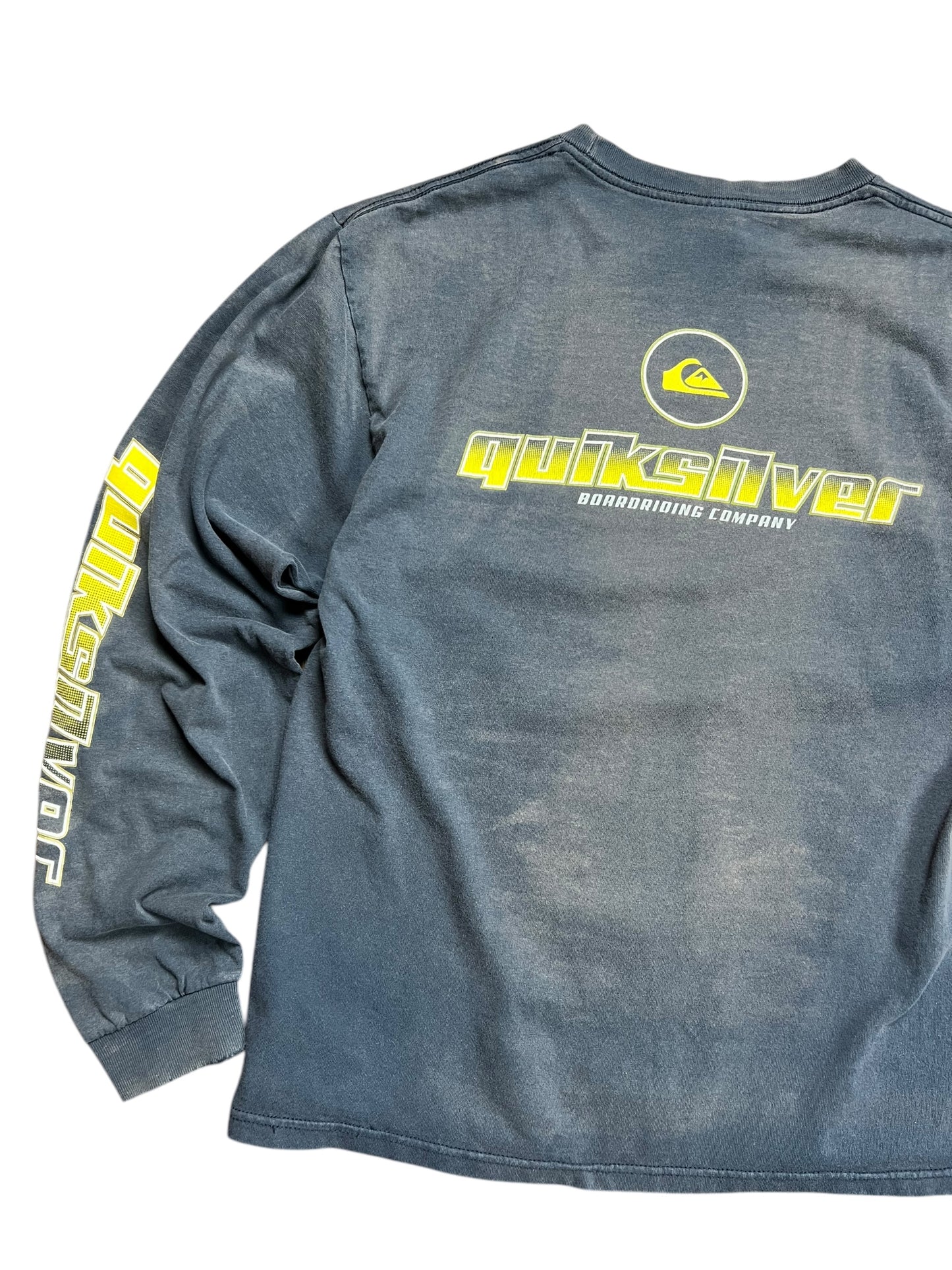 Quicksilver Faded Long-sleeve Shirt - M