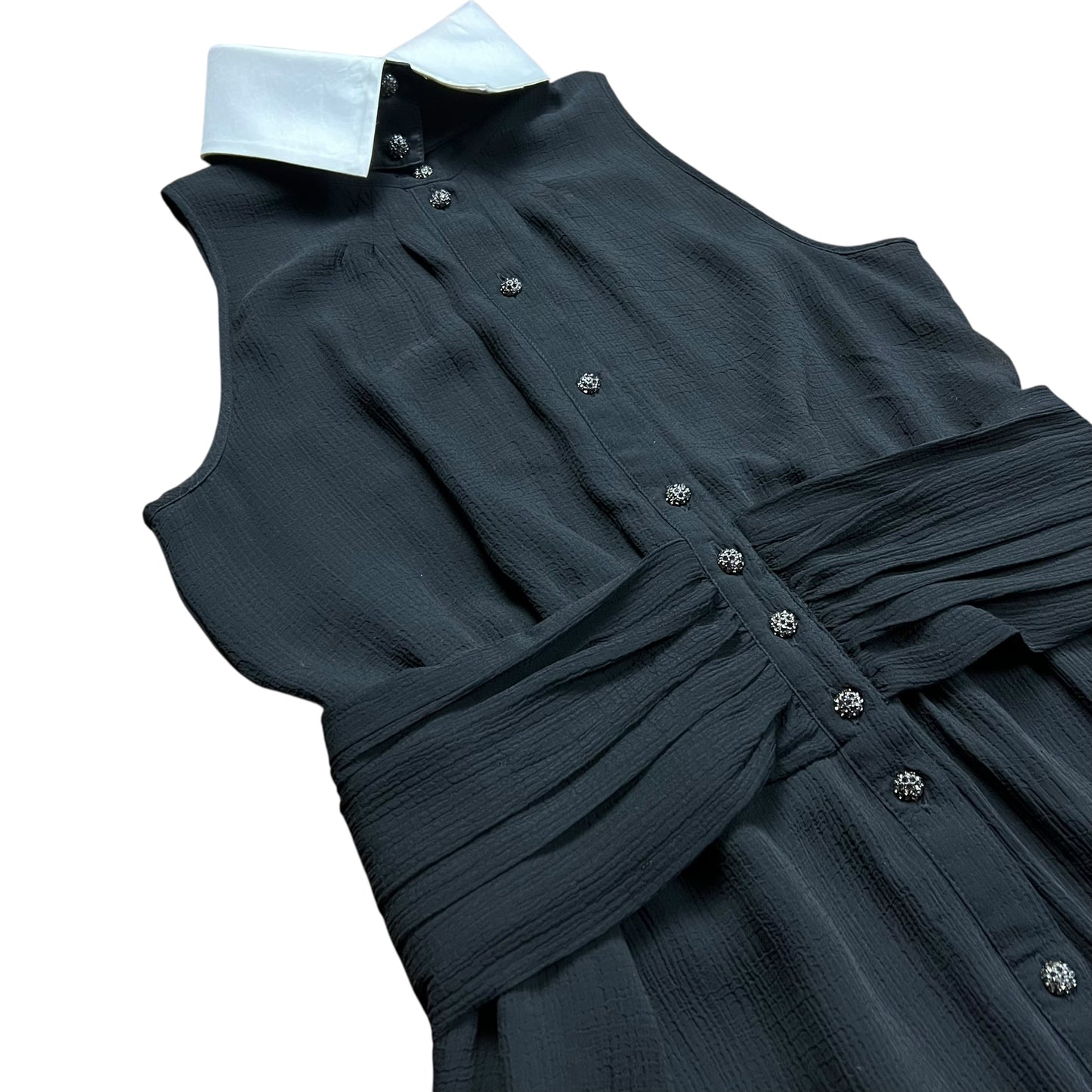 Karl Lagerfeld Black Sleeveless Dress - 6