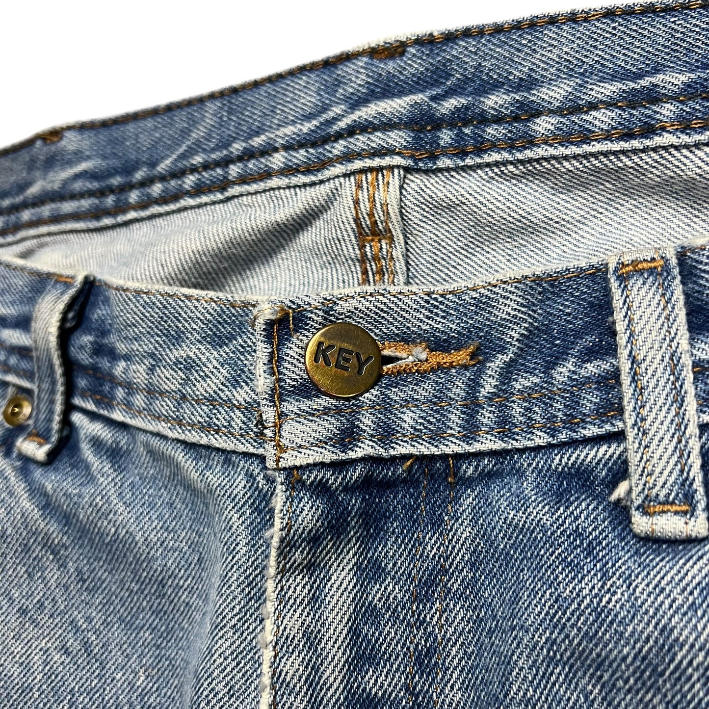 KEY Double Knee Denim Work Pants - 36"