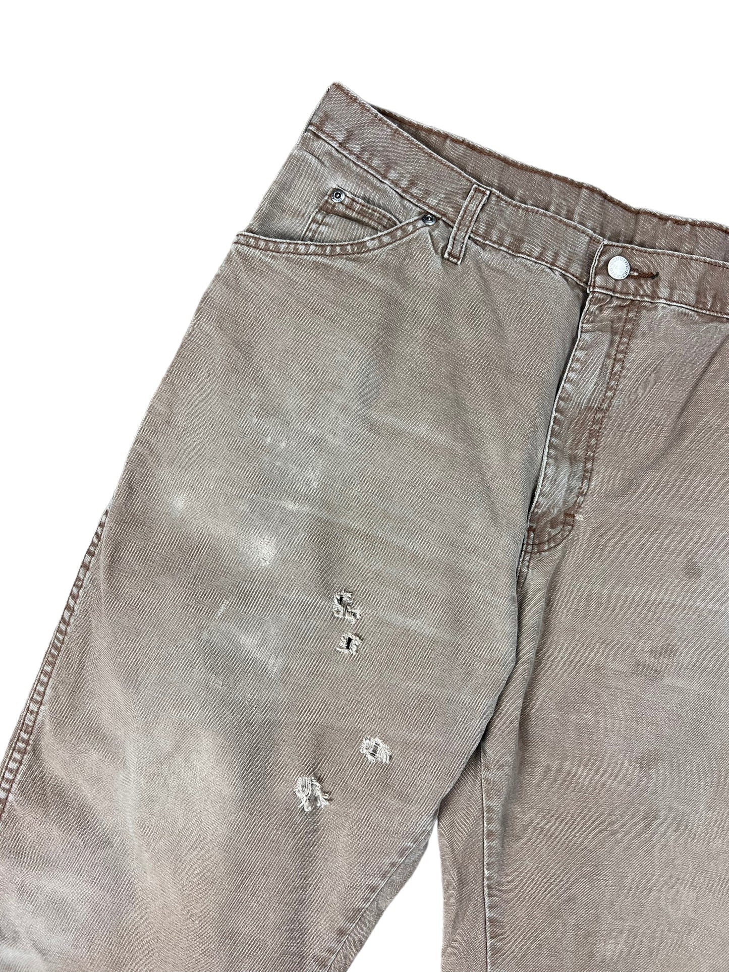 Dickies Faded Brown Carpenter Pants - 38"