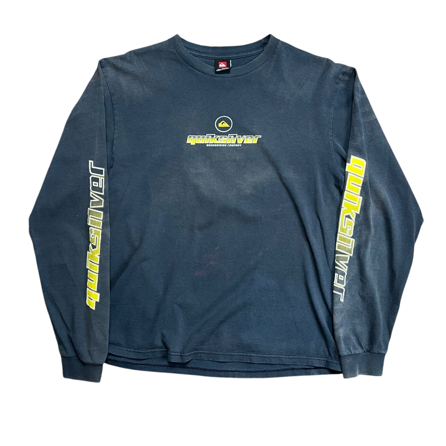 Quicksilver Faded Long-sleeve Shirt - M