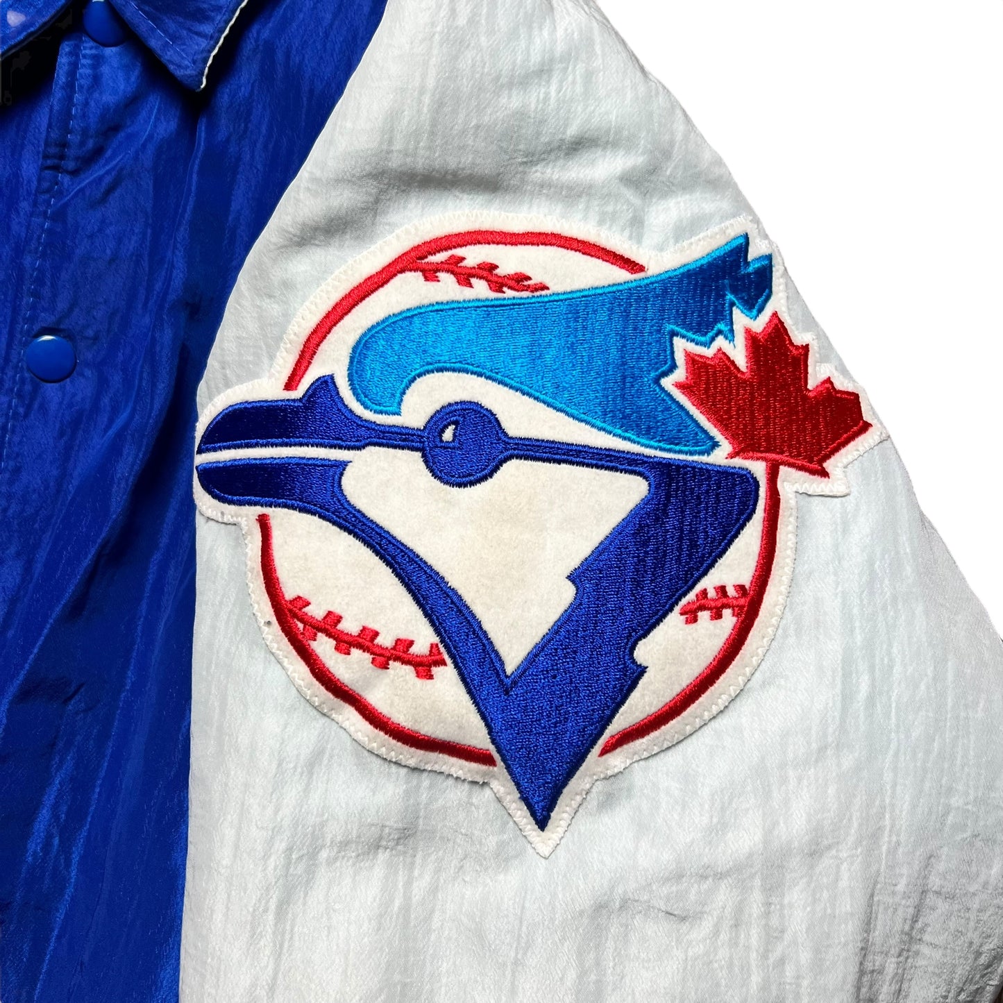 Starter Toronto Blue Jays Padded Button-up Jacket - M