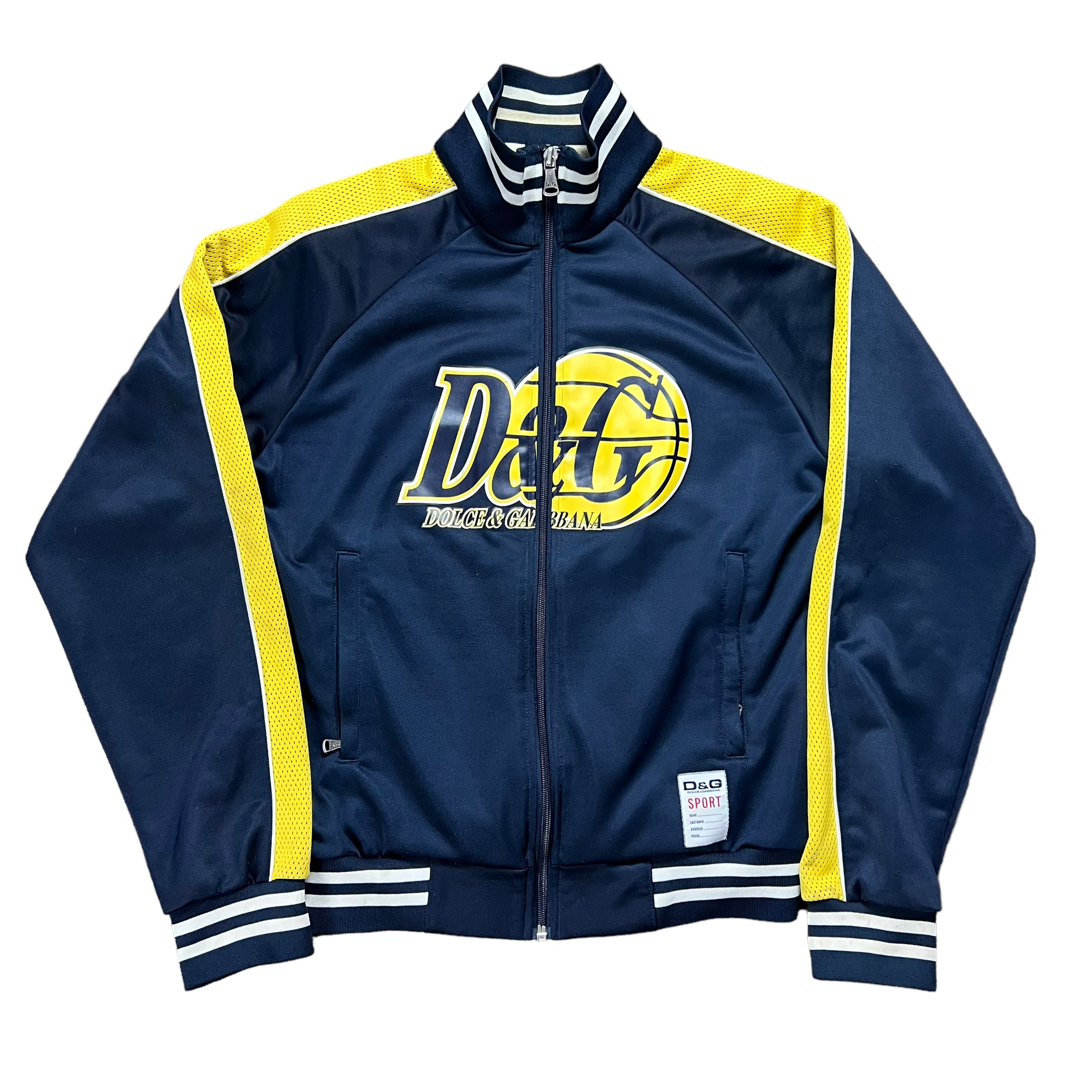 Dolce Gabbana Sport Basketball Zip up Jacket M AWOL