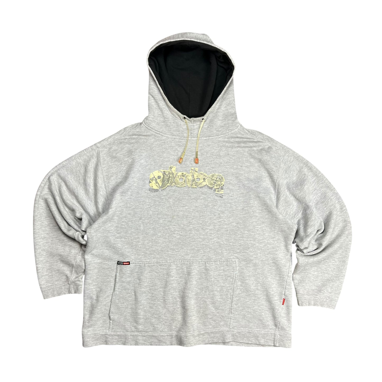 Globe Skateboards Boxy Grey Pullover Hoodie - L