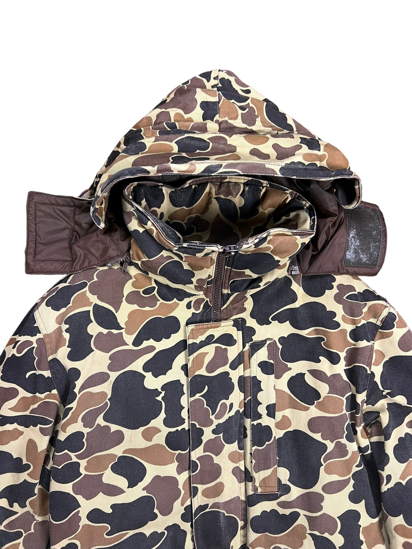 Trophy Club Duck Camo Heavy Insulated Jacket - L