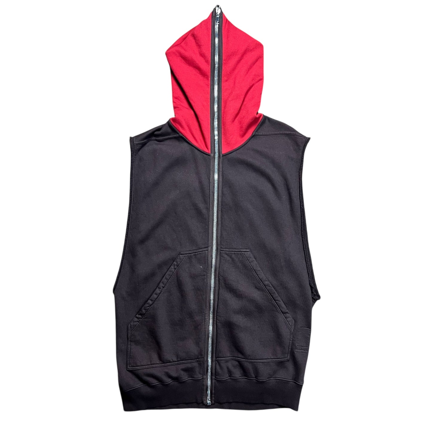 Rick Owens DRKSHDW Sleeveless Gimp Hoodie - L