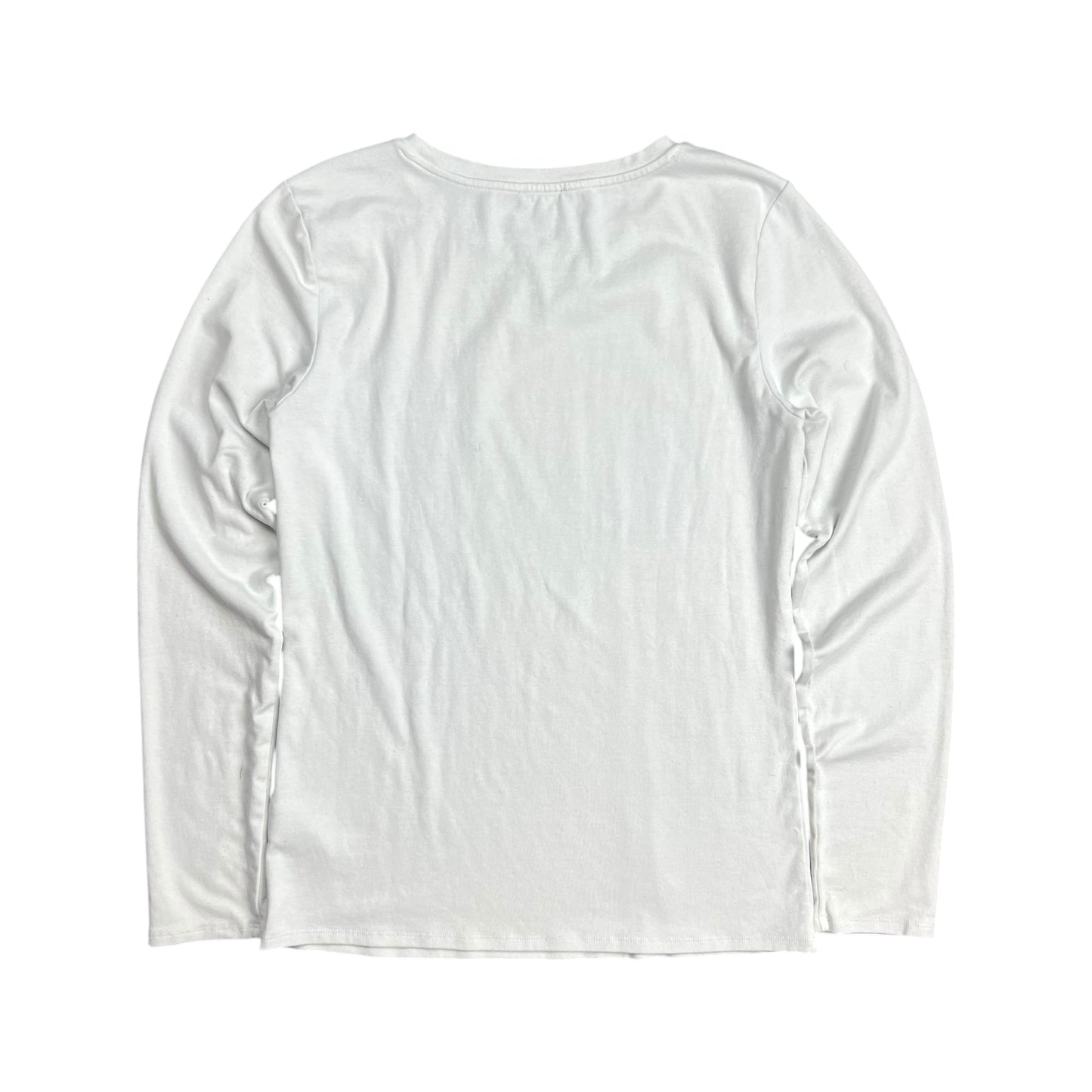 United Colors Of Benetton White Long-sleeve Shirt - M