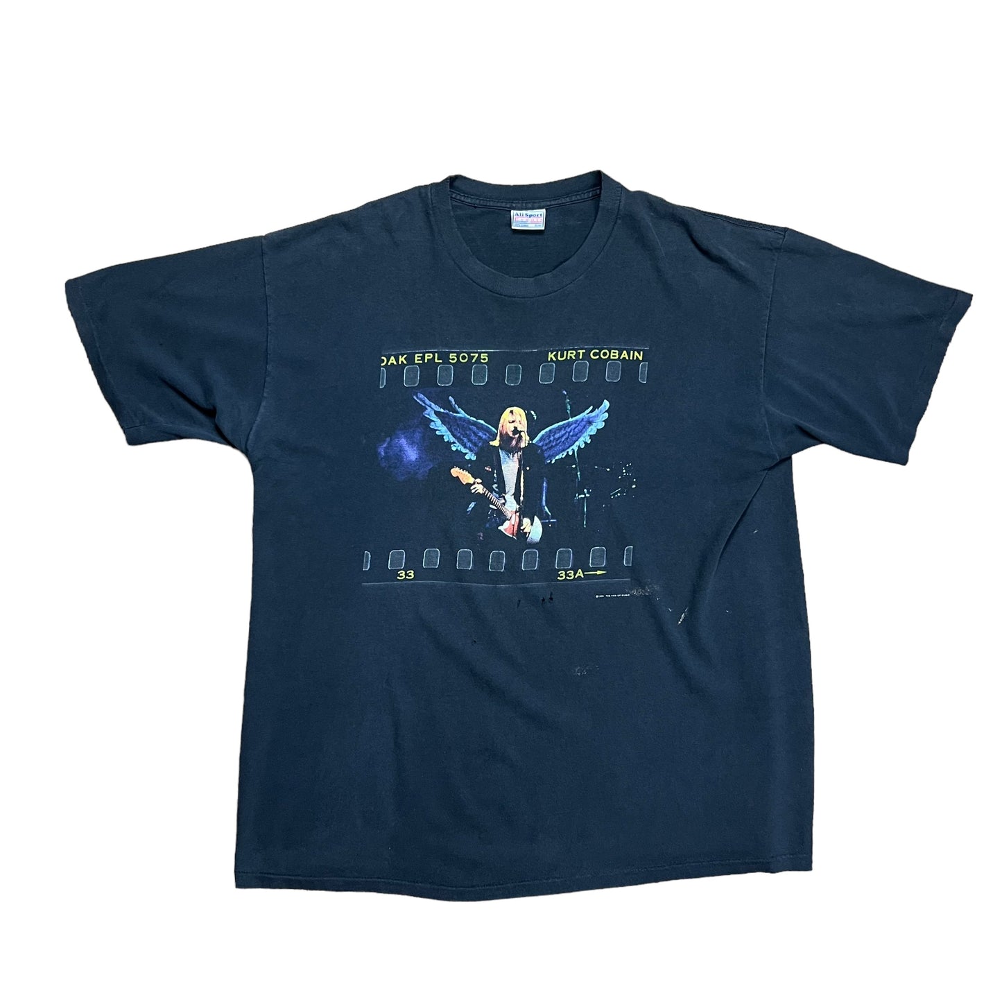 1999 Kurt Cobain Angel Wings T-shirt - XL