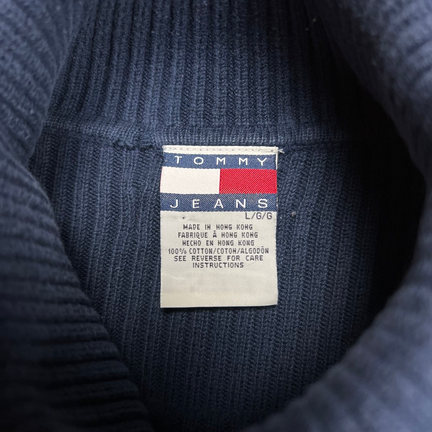 Tommy Hilfiger Ribbed Turtleneck Sweater - M
