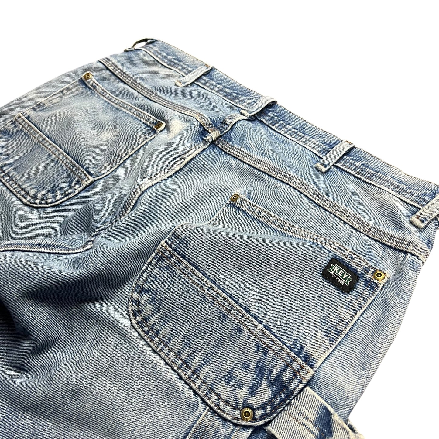 KEY Double Knee Denim Work Pants - 36"