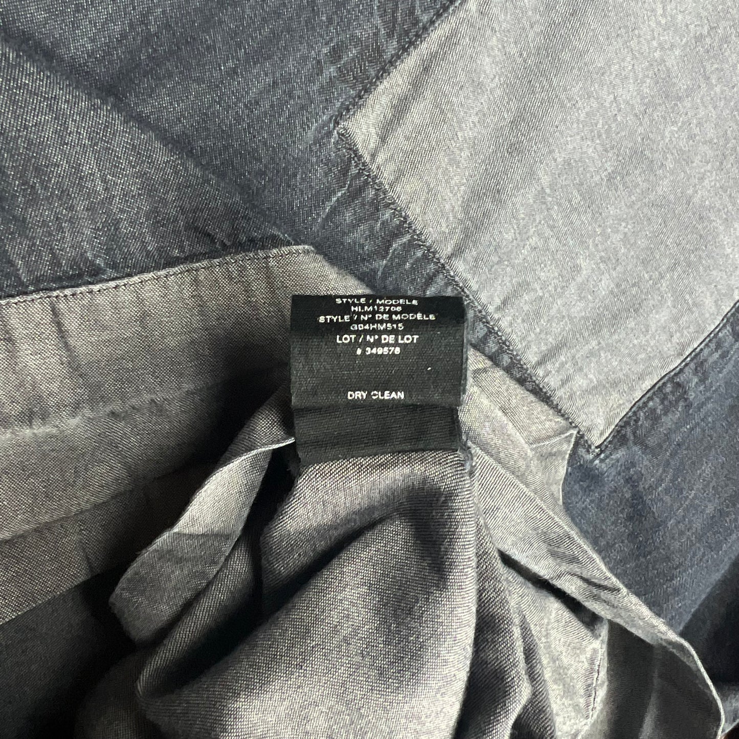 Helmut Lang Denim Pocket T-shirt - XL