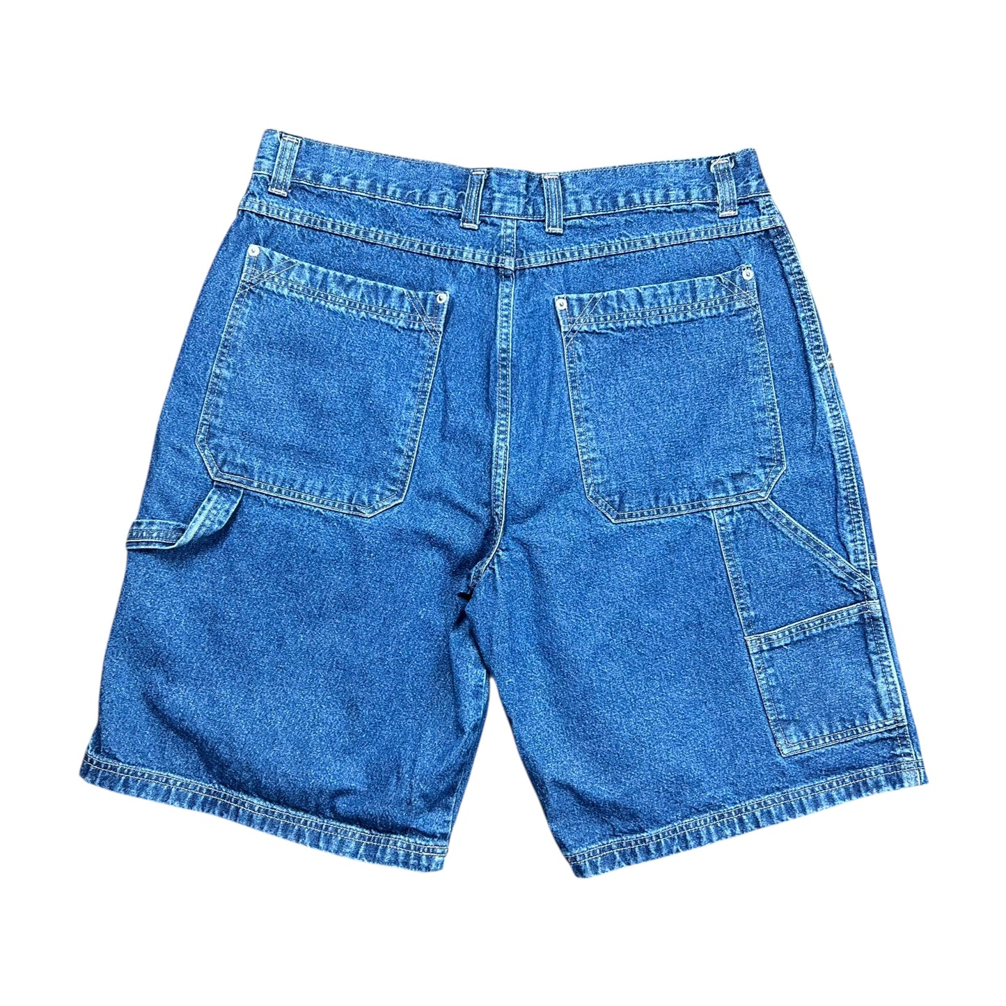 Faded Glory Baggy Blue Jean Shorts - 36”