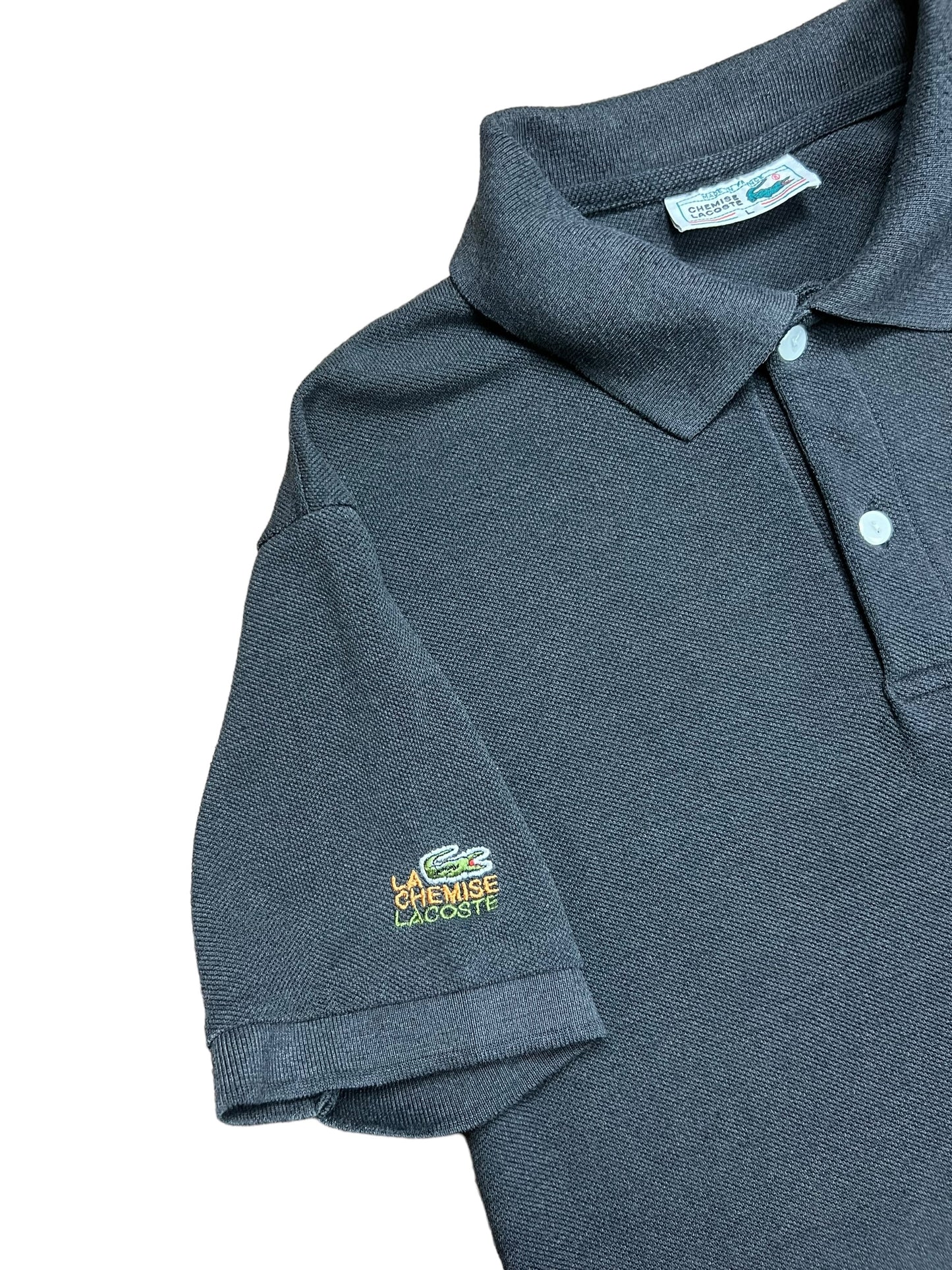 Chemise Lacoste Black Polo Shirt - M