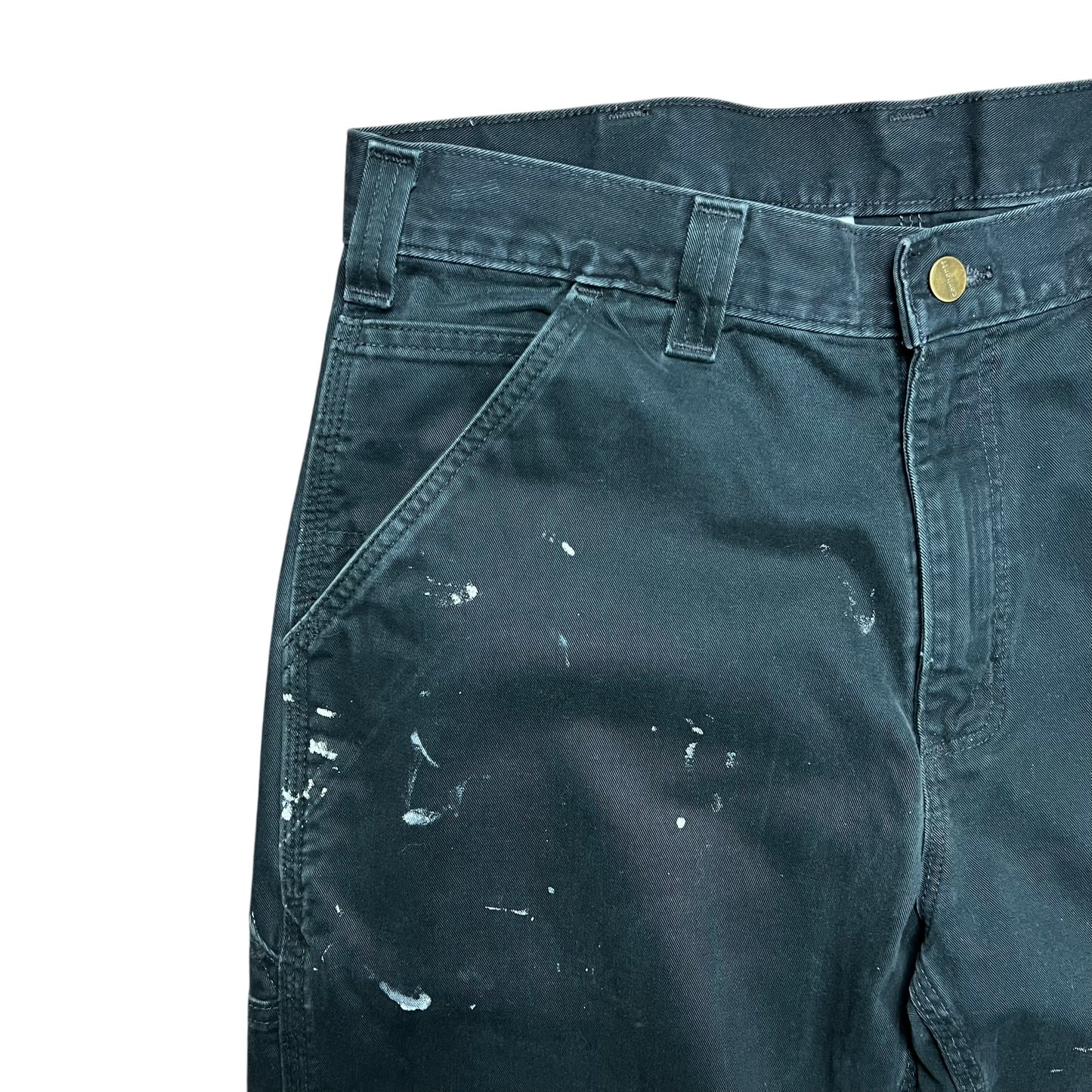 Carhartt Paint Splattered Carpeter Work Pants - 34"