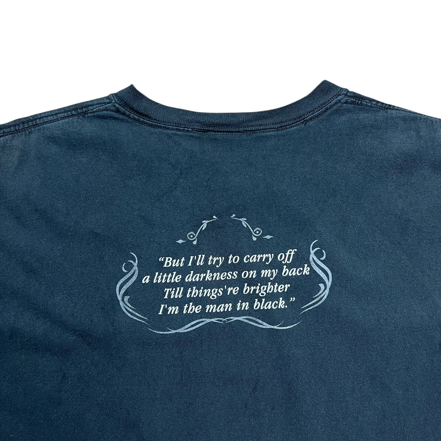 2003 Johnny Cash The Man In Black T-shirt - L