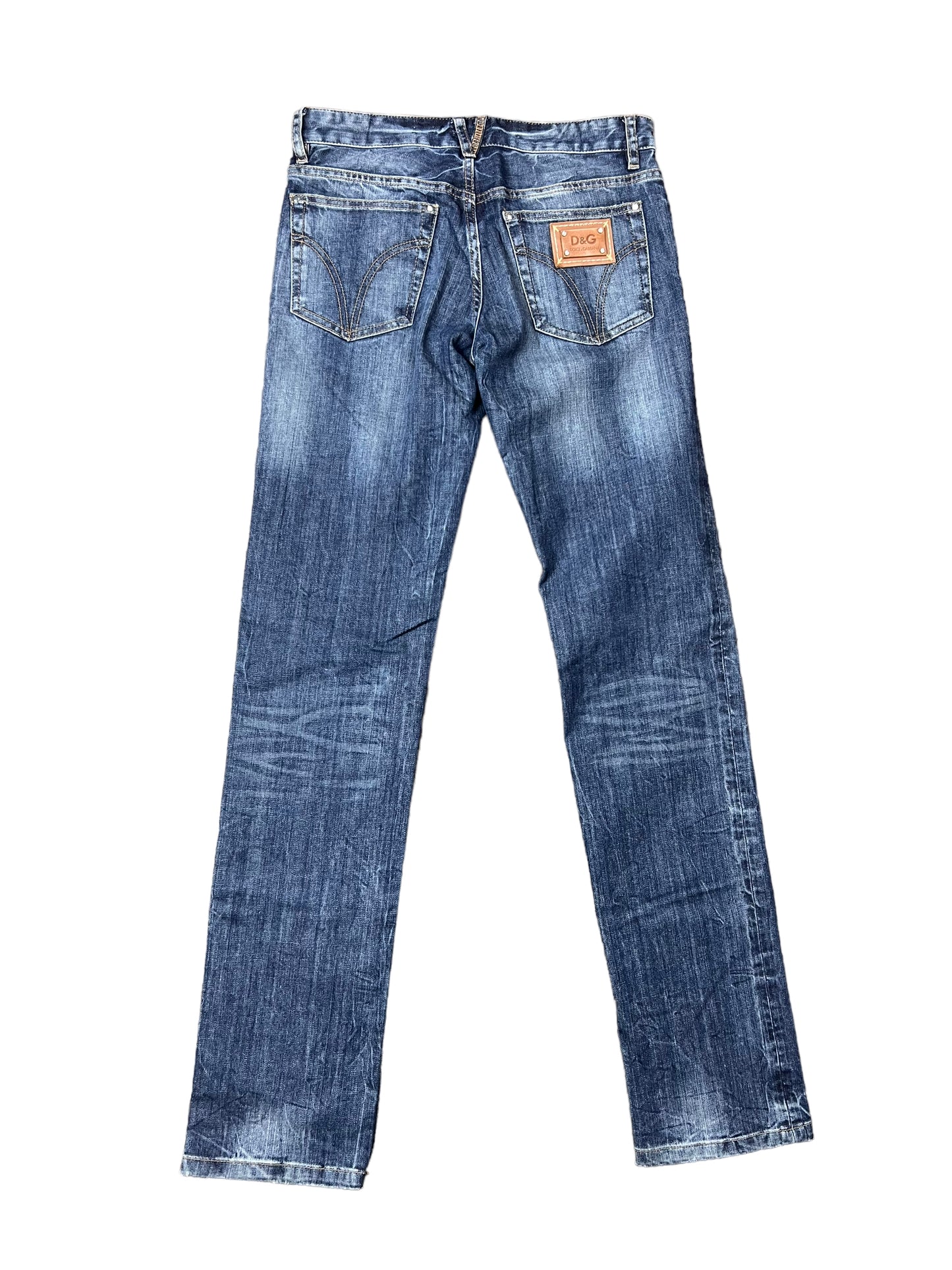 Dolce & Gabbana Straight-Leg Jeans - 30"
