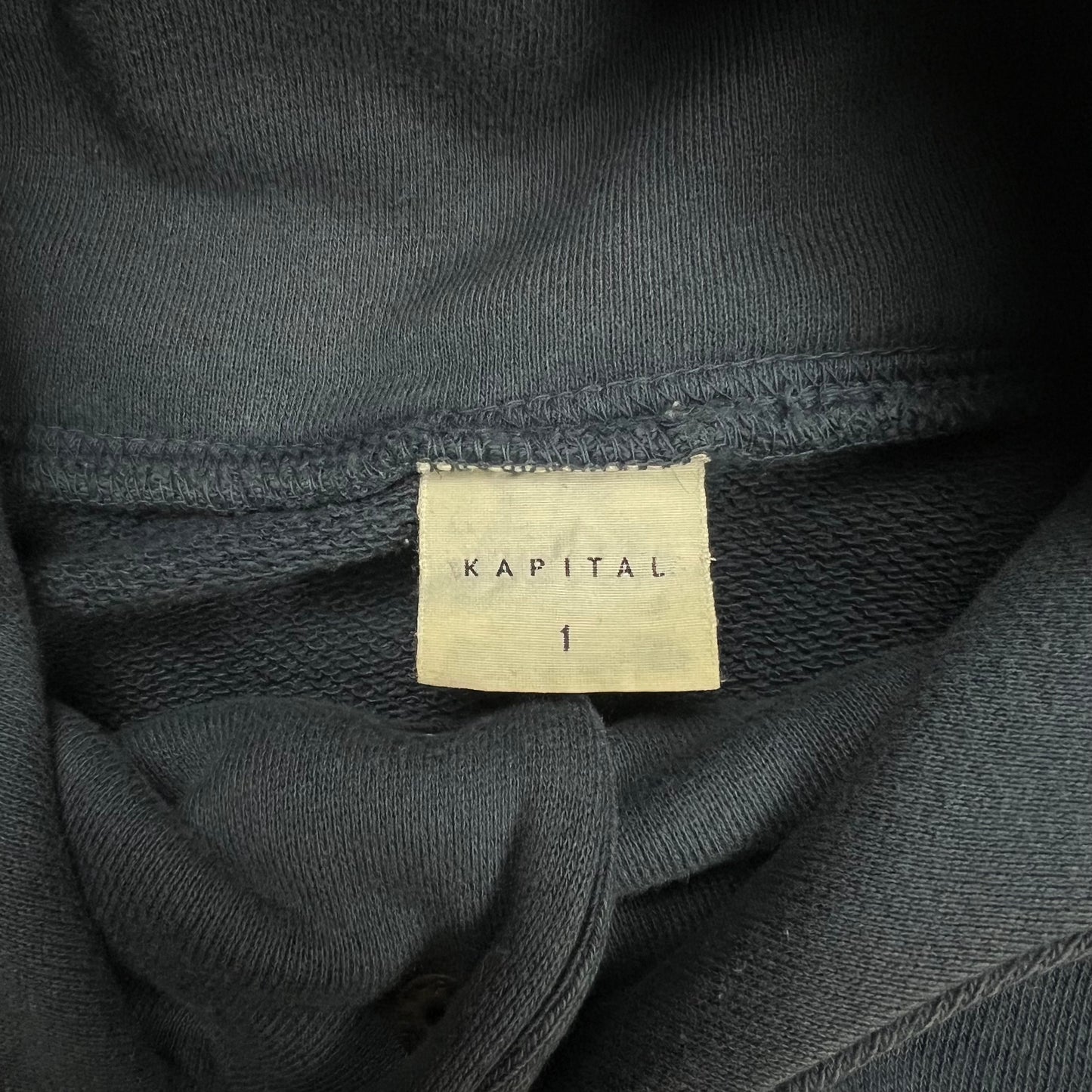 Kapital Kamp Jacket Navy Hoodie - S