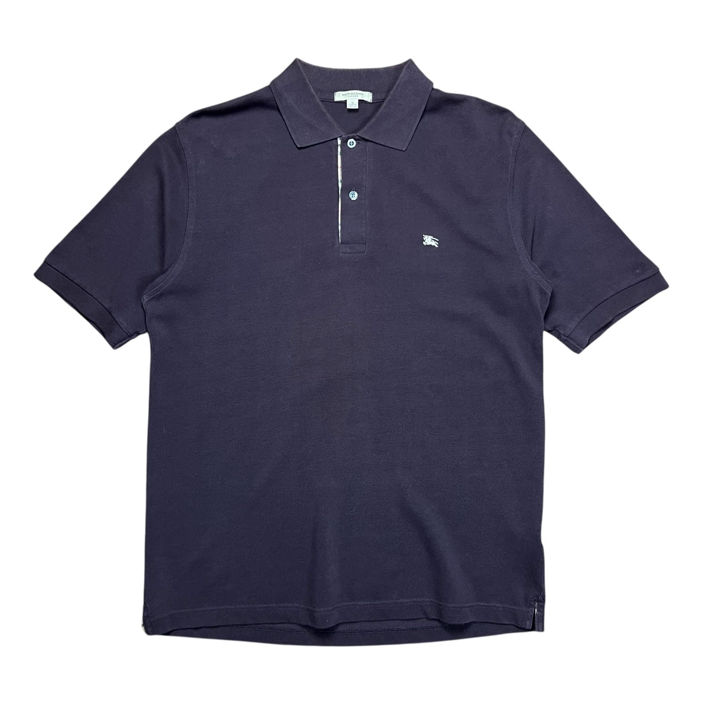Burberry Brown Basic Polo Shirt - L