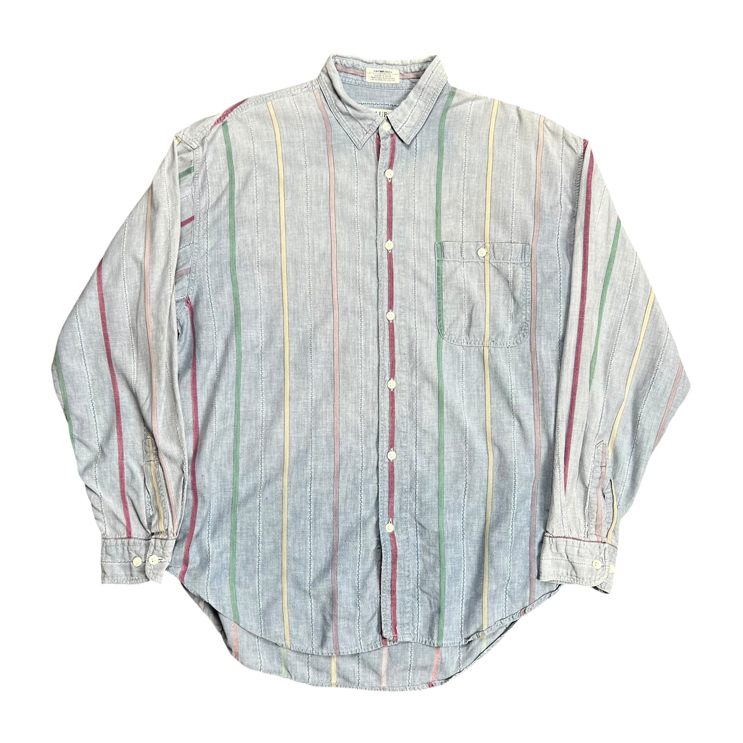 Club International Light Blue Button-up Shirt - XL