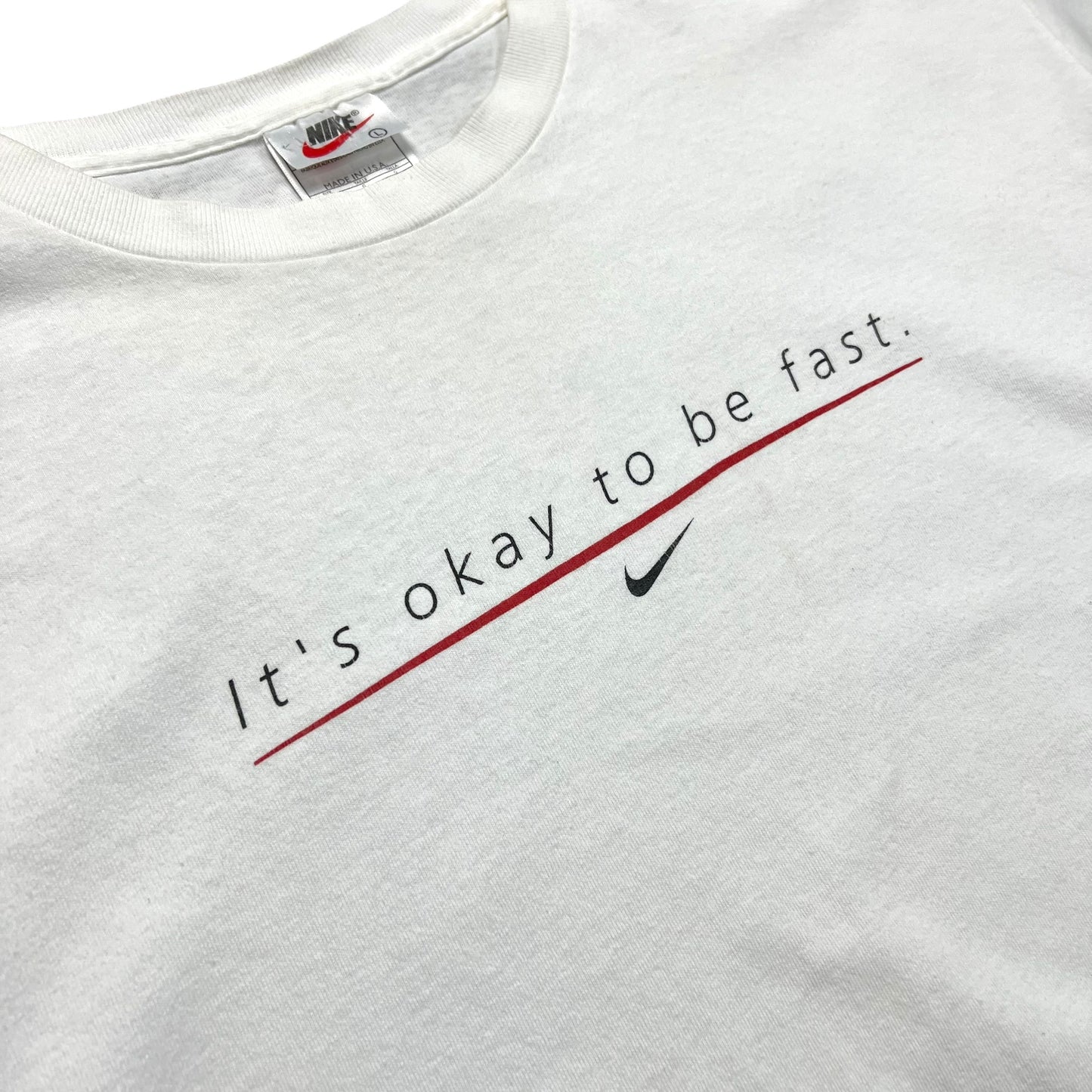 Nike It’s Okay To Be Fast T-shirt - XL