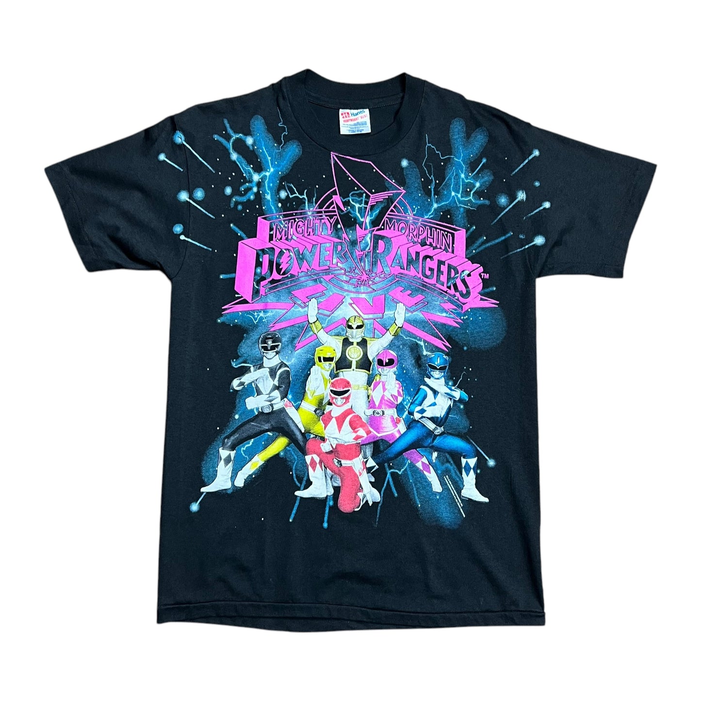 1994 Mighty Morphin Power Rangers T-shirt - M