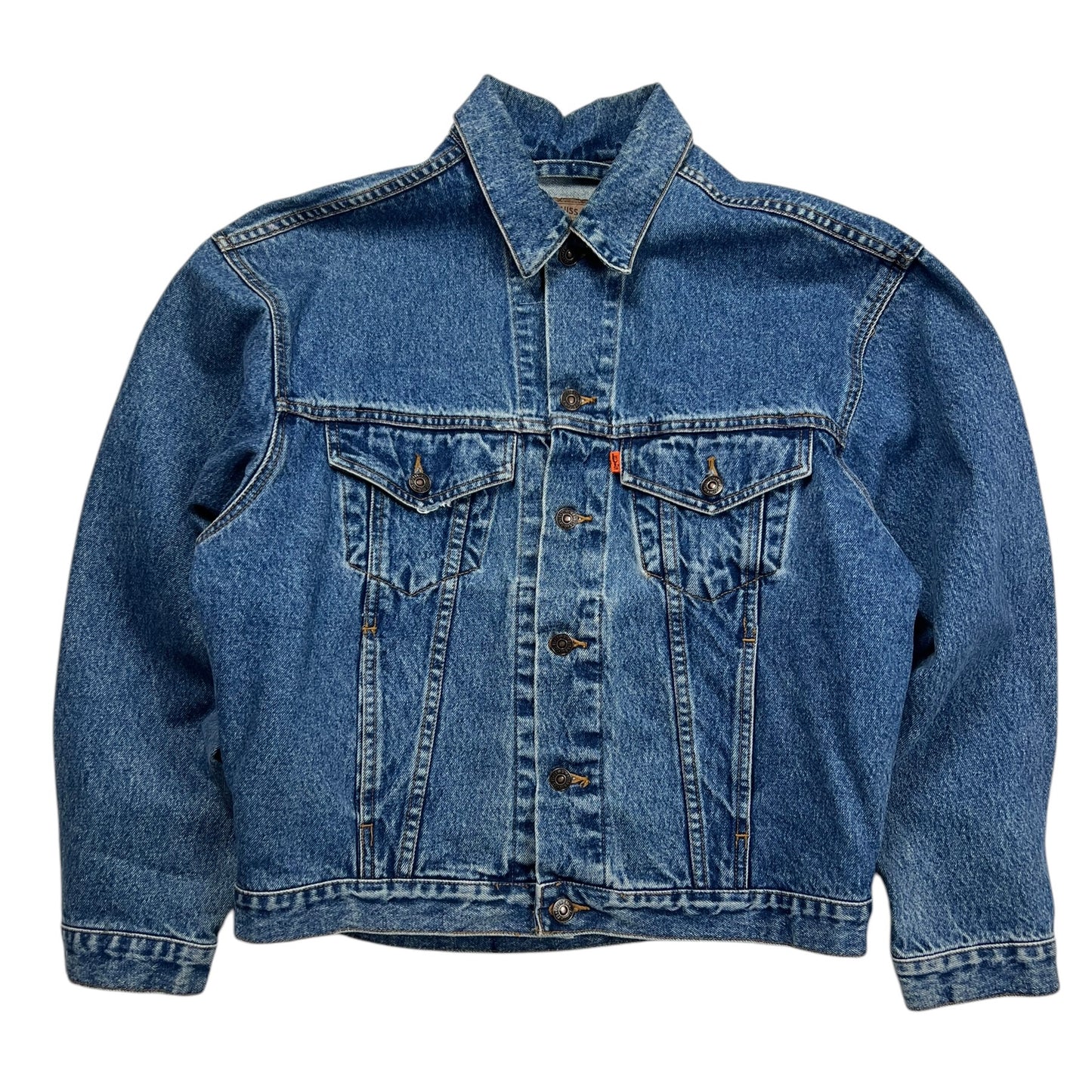 Levi’s Orange Tab Blue Jean Jacket - M
