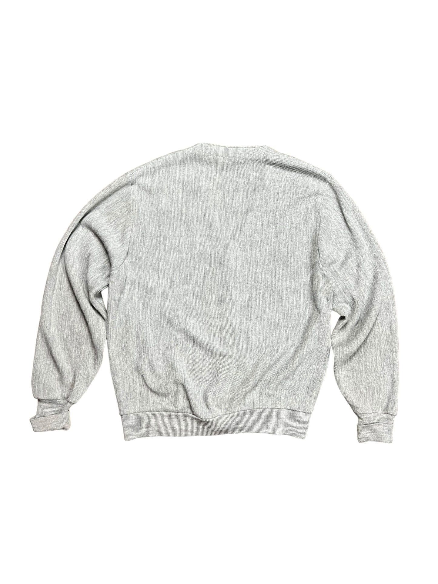 IZOD Lacoste Grey Cardigan Sweater - L