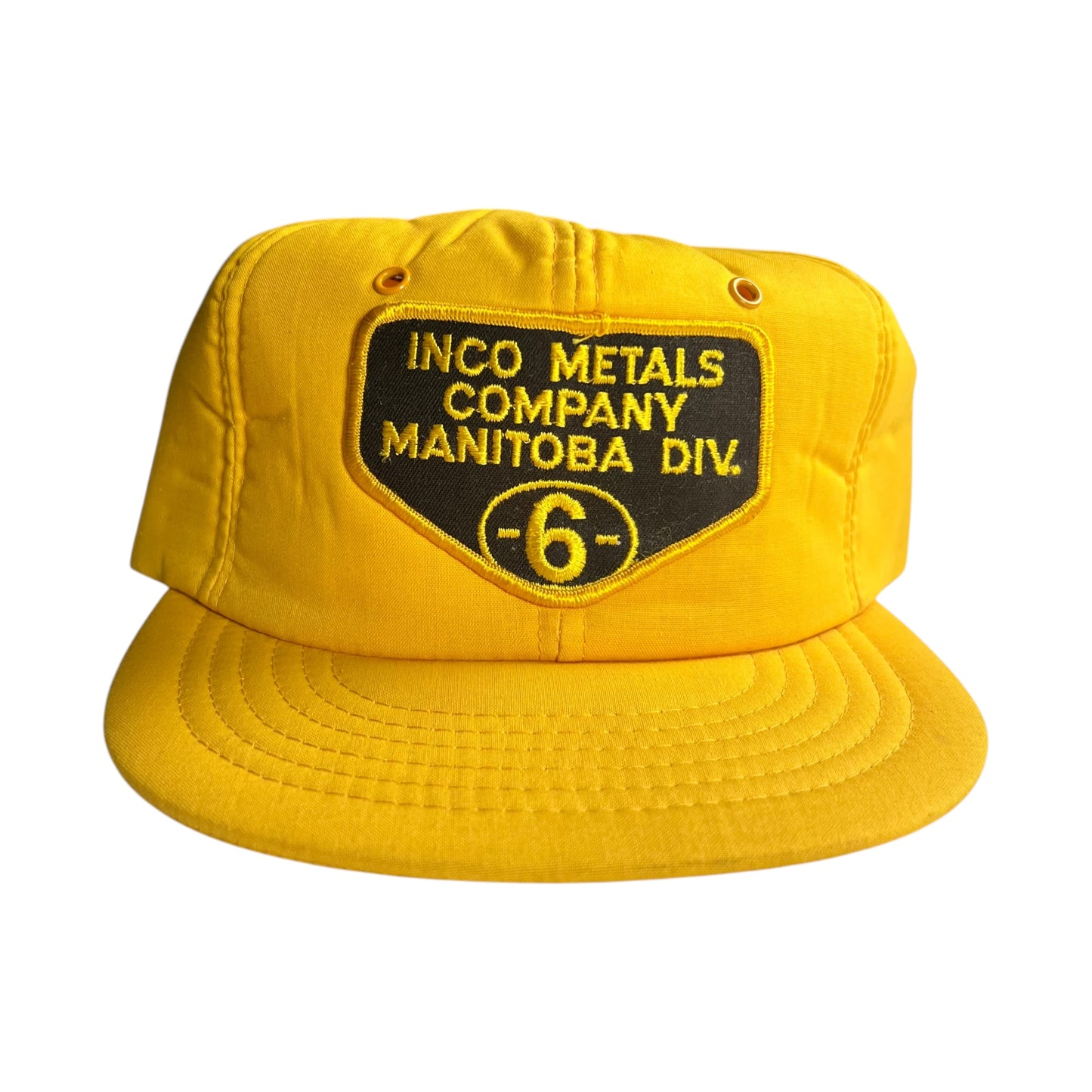 Yellow Manitoba Inco Metals Hat