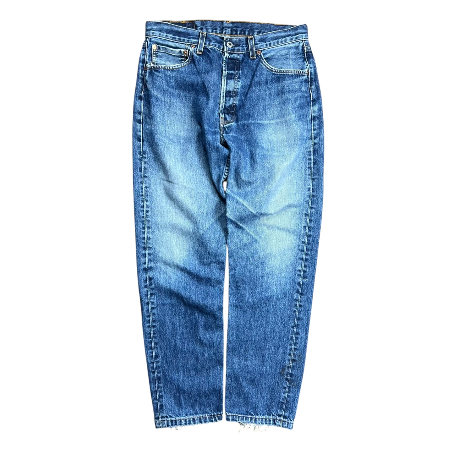 Levi's 501XX Faded Blue Jeans - 32"