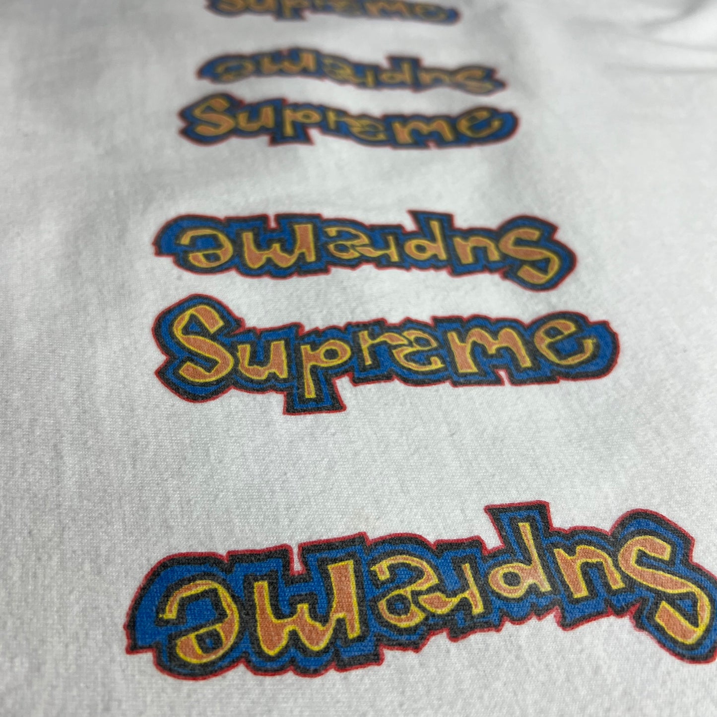 Supreme White Gonz Logo T-shirt - M