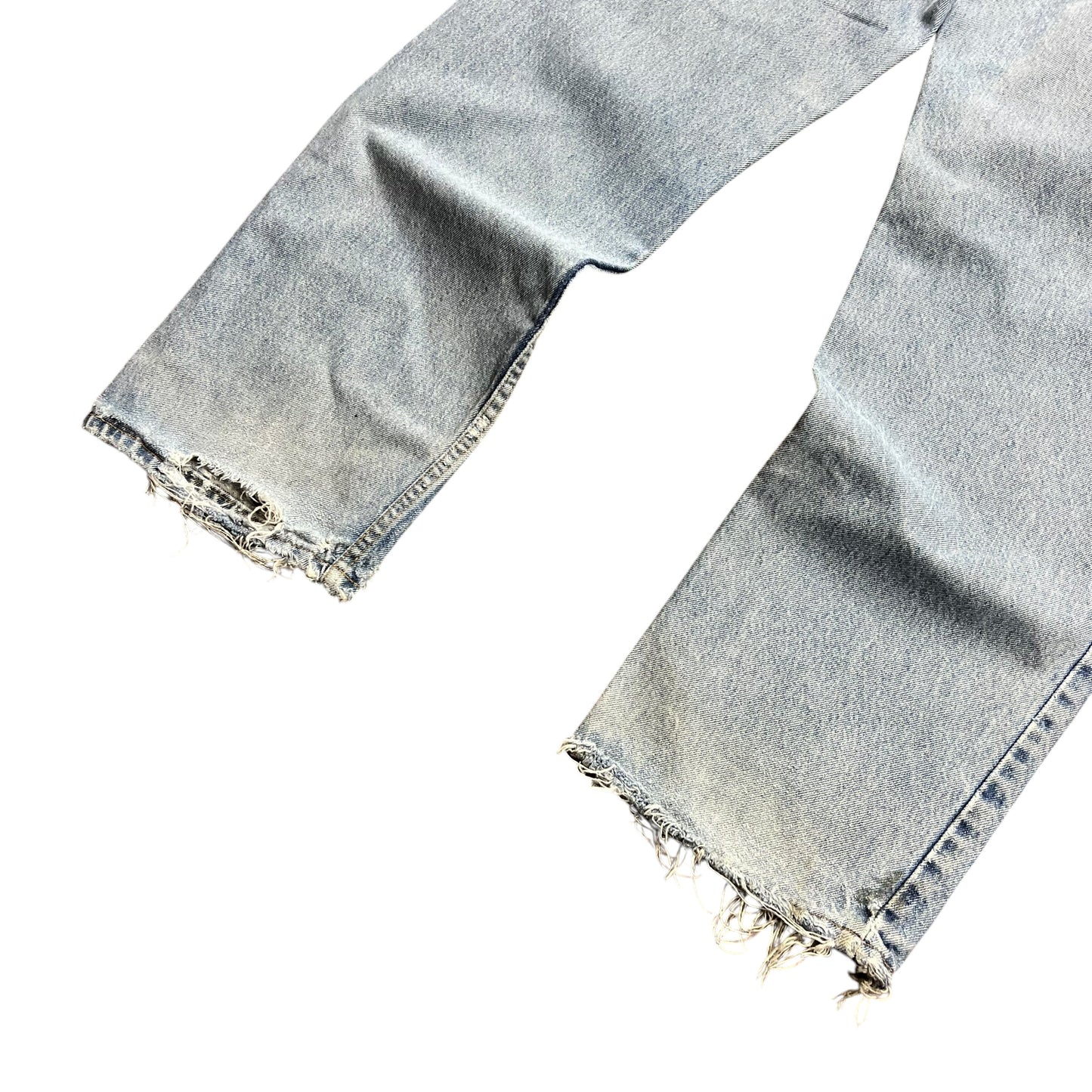 Levi’s Distressed Light Wash Orange Tab Jeans - 30”