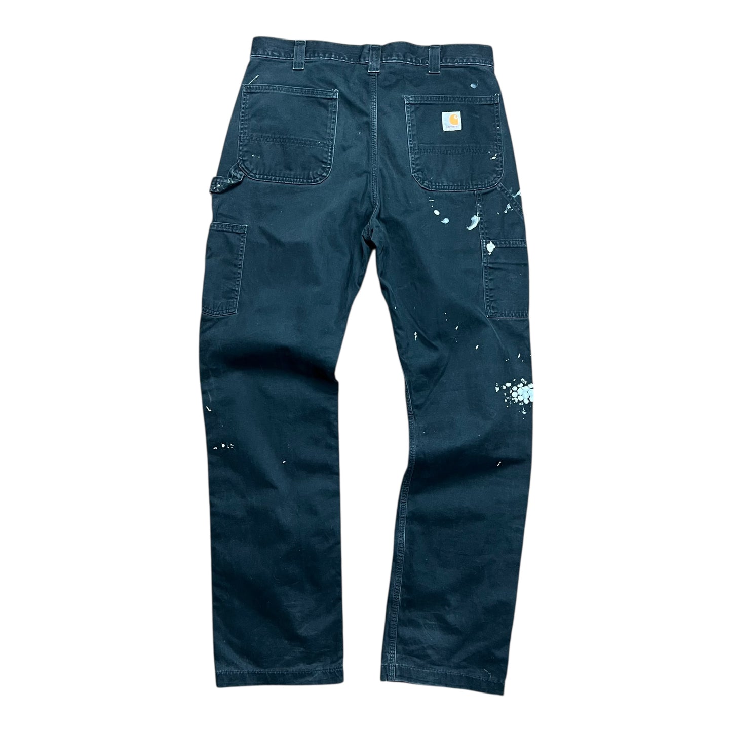 Carhartt Paint Splattered Carpeter Work Pants - 34"