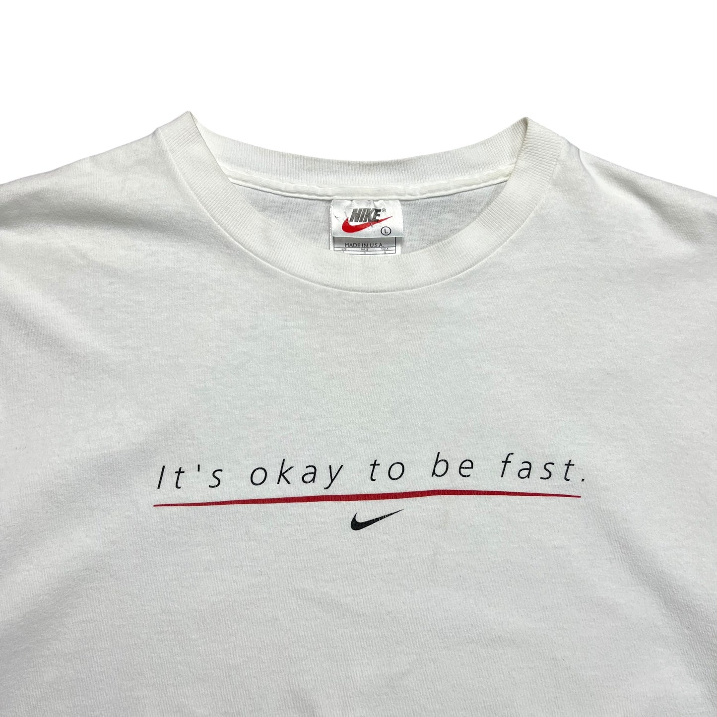Nike It’s Okay To Be Fast T-shirt - XL