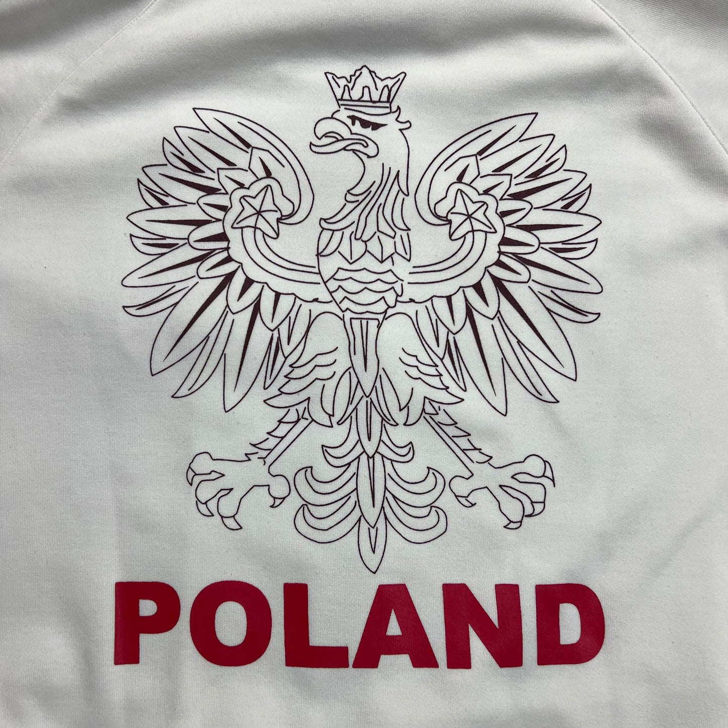 Adidas Poland White Track Jacket - L