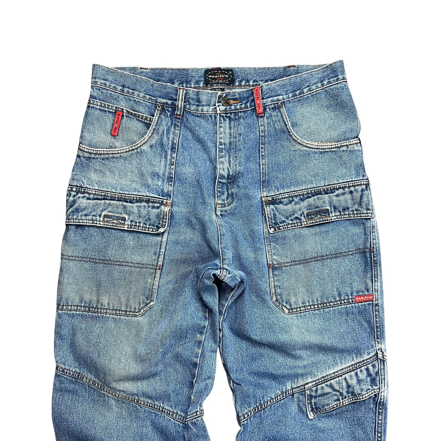 Wearfirst Baggy Cargo Jeans - 36"