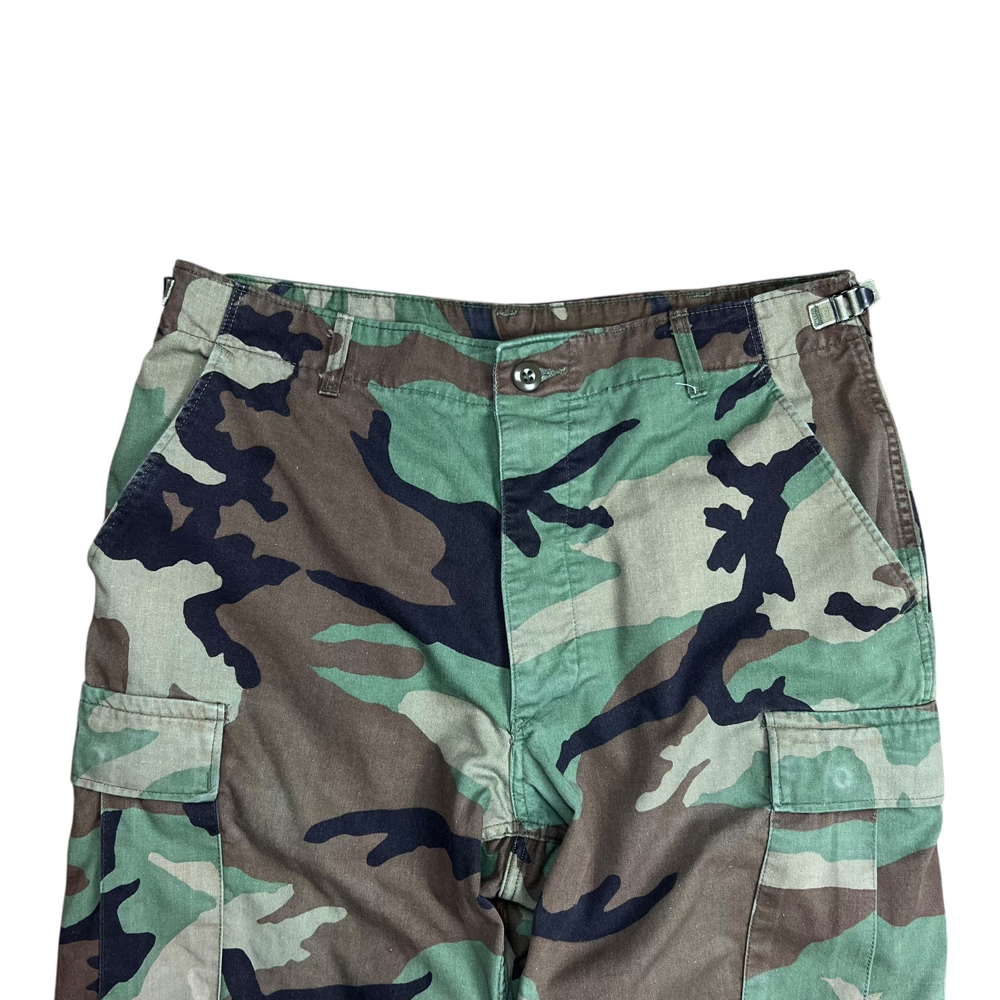 ARMY Woodland Camo Capris - 34"