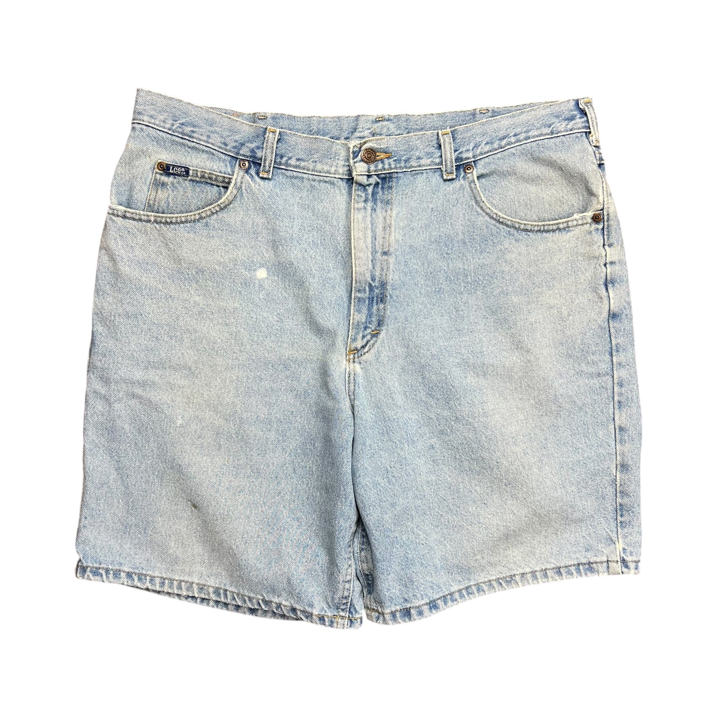 Lee Light Wash Baggy Jean Shorts - 38"