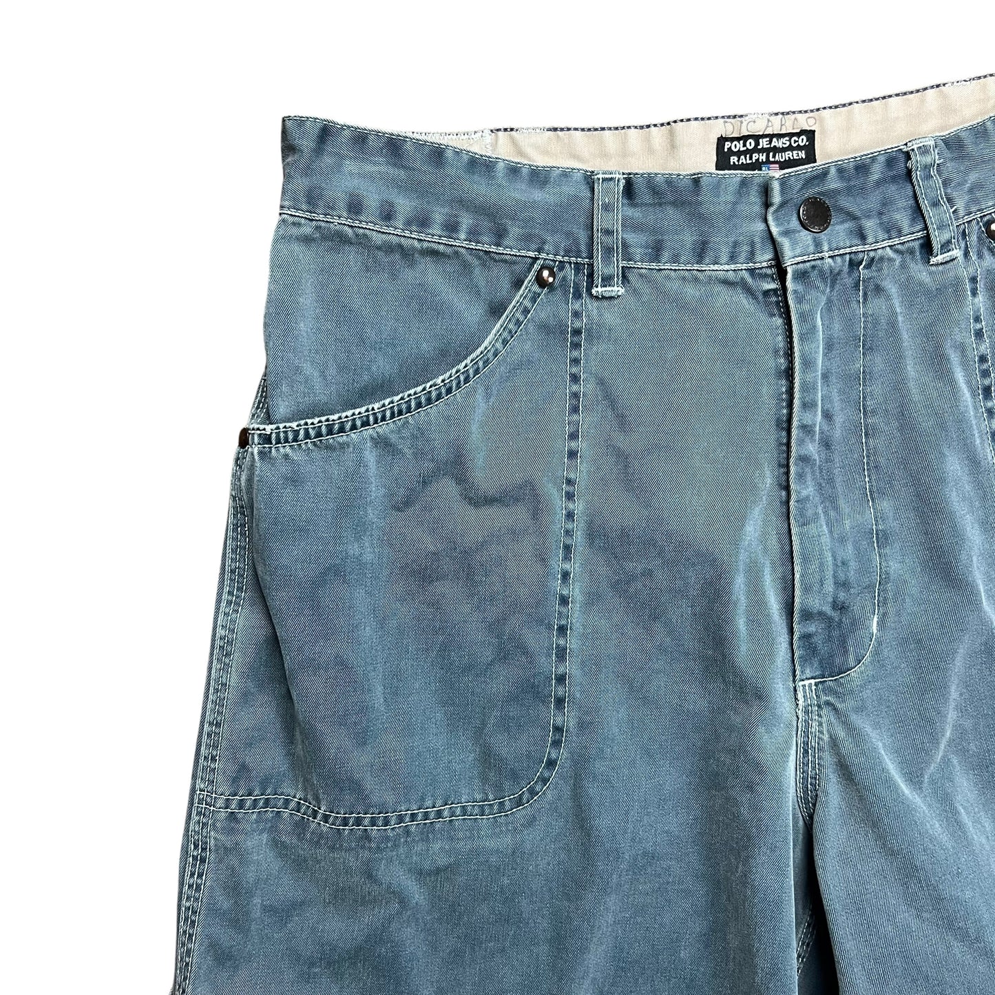 Polo Ralph Lauren Teal Baggy Shorts - 32"