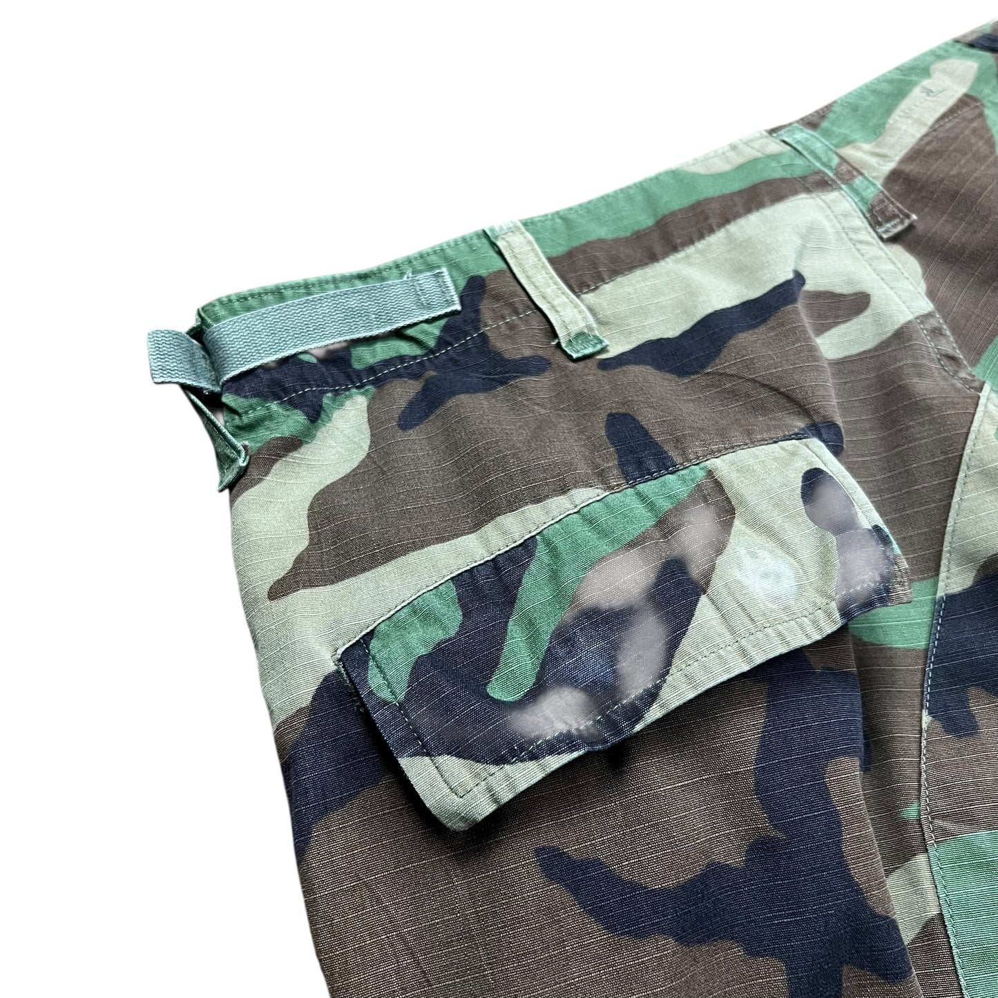 Woodland Camo ARMY Cargo Shorts - 34"