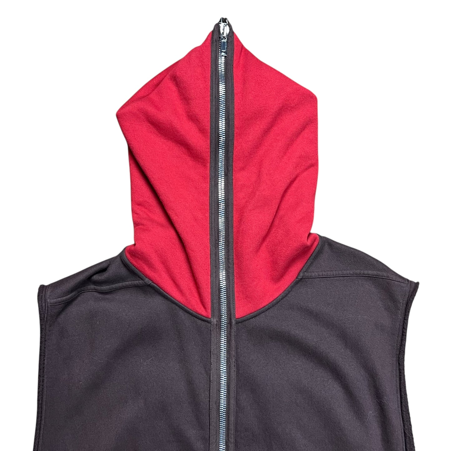 Rick Owens DRKSHDW Sleeveless Gimp Hoodie - L