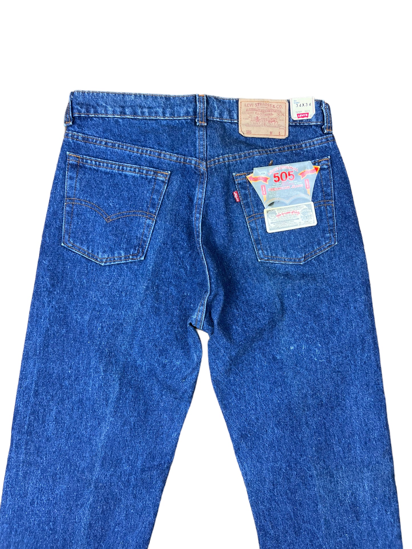 Levi’s 505 Blue Denim Jeans - 32"